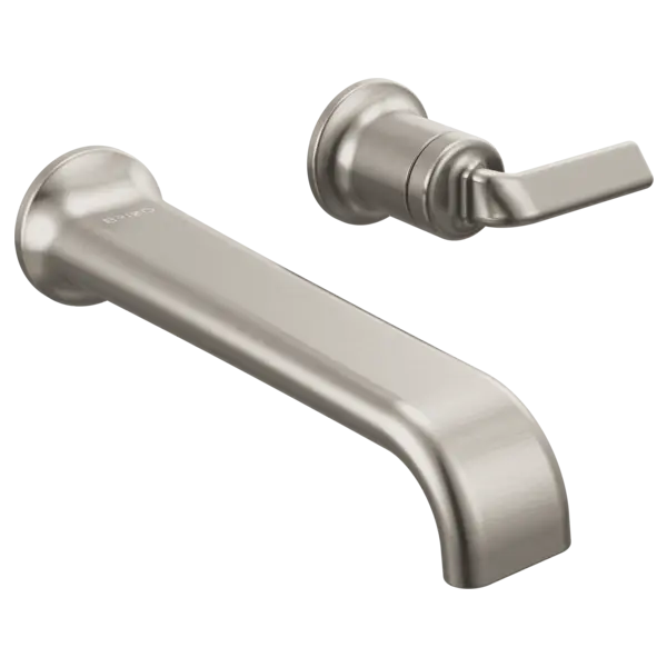 Brizo Two-Hole, Single-Handle Wall Mount Lavatory Faucet - Less Handle 1.2 GPM T65767LF-NKLHP-ECO - Plumbing Market