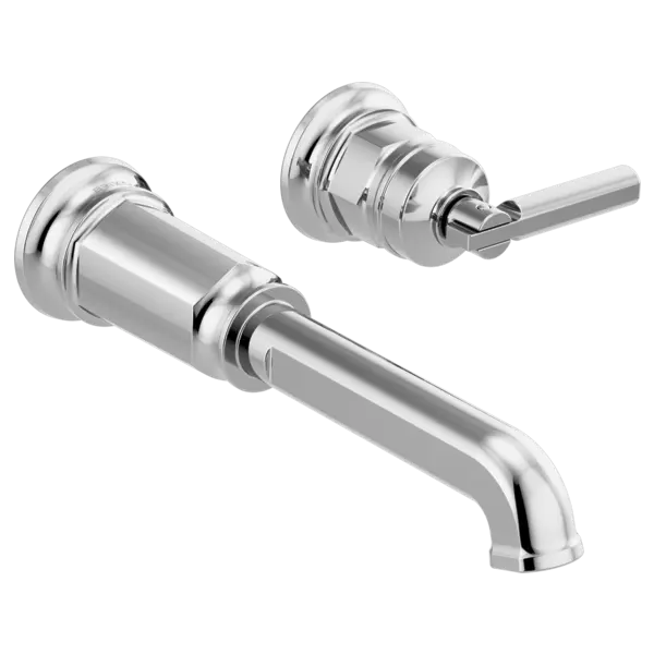Brizo Two-Hole, Single-Handle Wall Mount Lavatory Faucet - Less Handle 1.2 GPM T65776LF-PCLHP-ECO - Plumbing Market