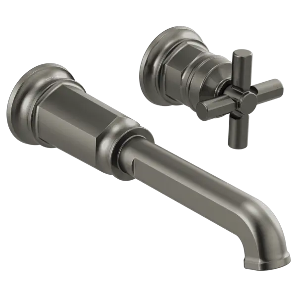 Brizo Two-Hole, Single-Handle Wall Mount Lavatory Faucet - Less Handle 1.2 GPM T65776LF-SLLHP-ECO - Plumbing Market