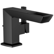 Brizo Vettis Single-Handle Lavatory Faucet With Open-Flow Spout 1.2 GPM Matte Black - Plumbing Market