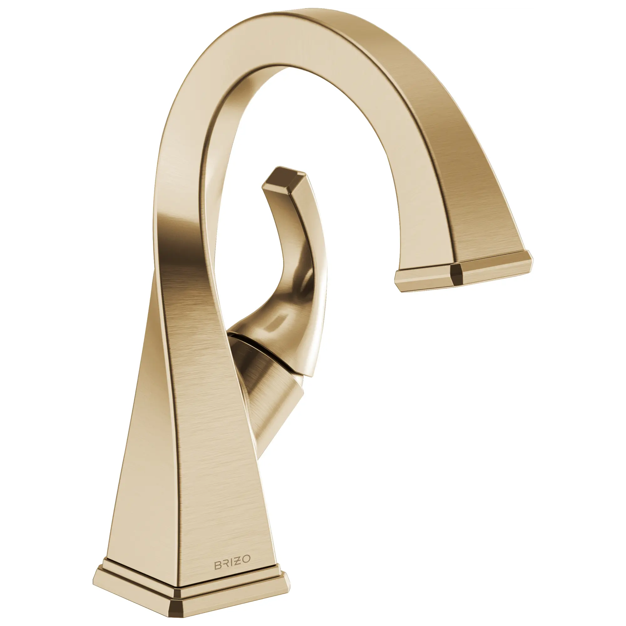 Brizo Virage Single-Handle Lavatory Faucet 1.5 GPM Brilliance Luxe Gold - Plumbing Market