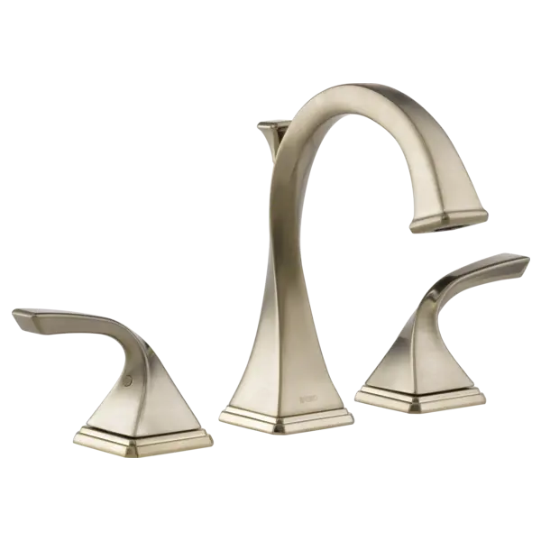 Brizo Widespread Lavatory Faucet 1.2 GPM 65330LF-BN-ECO - Plumbing Market