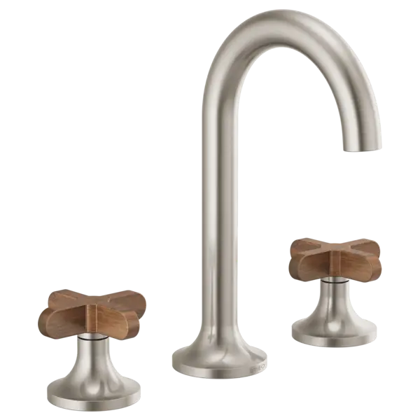 Brizo Widespread Lavatory Faucet - Less Handles 1.2 GPM 65375LF-BNLHP-ECO - Plumbing Market