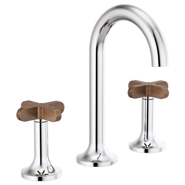 Brizo Widespread Lavatory Faucet - Less Handles 1.2 GPM 65375LF-PCLHP-ECO - Plumbing Market