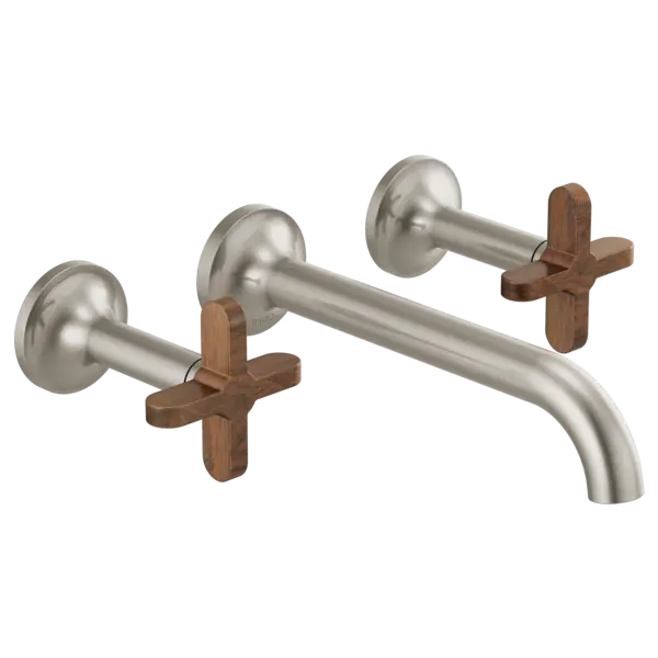 Brizo Widespread Lavatory Faucet - Less Handles 1.2 GPM T65875LF-BNLHP-ECO - Plumbing Market