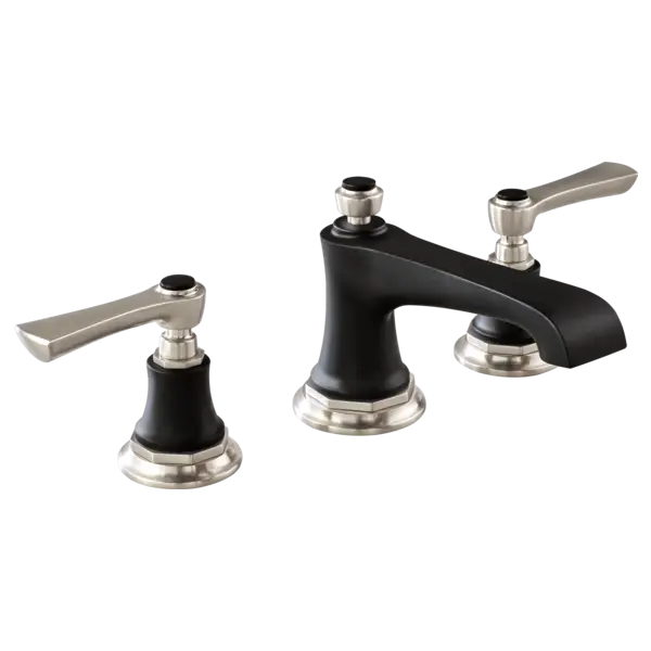 Brizo Widespread Lavatory Faucet - Less Handles 1.5 GPM 65360LF-NKBLLHP - Plumbing Market