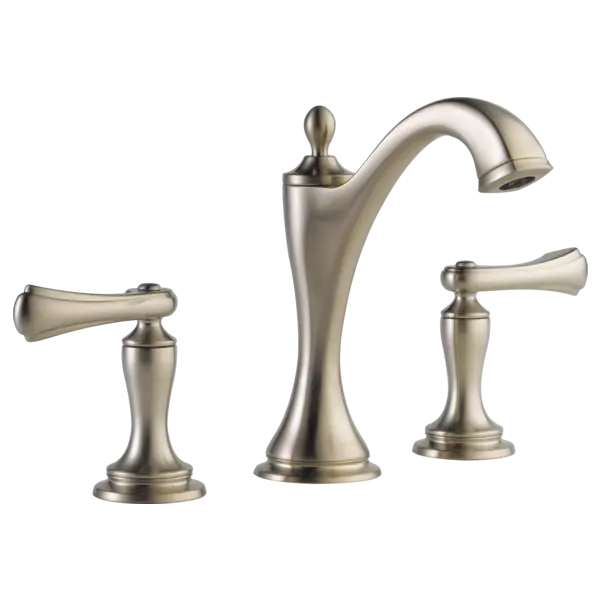Brizo Widespread Lavatory Faucet - Less Handles 1.5 GPM 65385LF-BNLHP - Plumbing Market