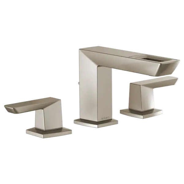Brizo Widespread Lavatory Faucet With Open-Flow Spout 1.2 GPM 65386LF-NK-ECO - Plumbing Market