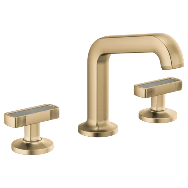 Brizo Widespread Lavatory Faucet with Angled Spout - Less Handles 1.5 GPM 65307LF-GLLHP - Plumbing Market