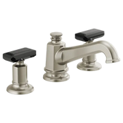 Brizo Widespread Lavatory Faucet with Angled Spout - Less Handles 1.5 GPM 65378LF-NKLHP - Plumbing Market