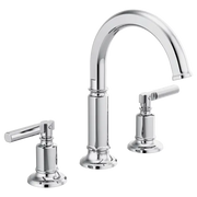 Brizo Widespread Lavatory Faucet with Arc Spout - Less Handles 1.2 GPM 65376LF-PCLHP-ECO - Plumbing Market