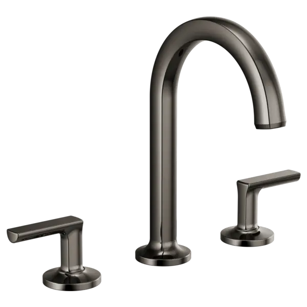Brizo Widespread Lavatory Faucet with Arc Spout - Less Handles 1.5 GPM 65306LF-BNXLHP - Plumbing Market