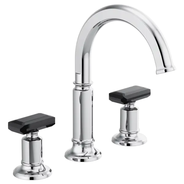 Brizo Widespread Lavatory Faucet with Arc Spout - Less Handles 1.5 GPM 65376LF-PCLHP - Plumbing Market