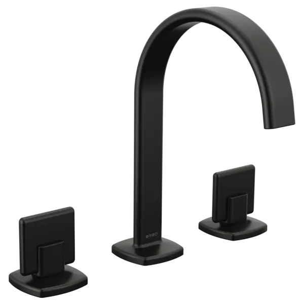 Brizo Widespread Lavatory Faucet with Arc Spout - Less Handles 65367LF-BLLHP-ECO - Plumbing Market