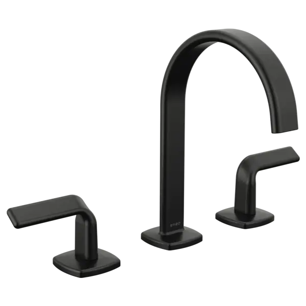 Brizo Widespread Lavatory Faucet with Arc Spout - Less Handles 65367LF-BLLHP-ECO - Plumbing Market