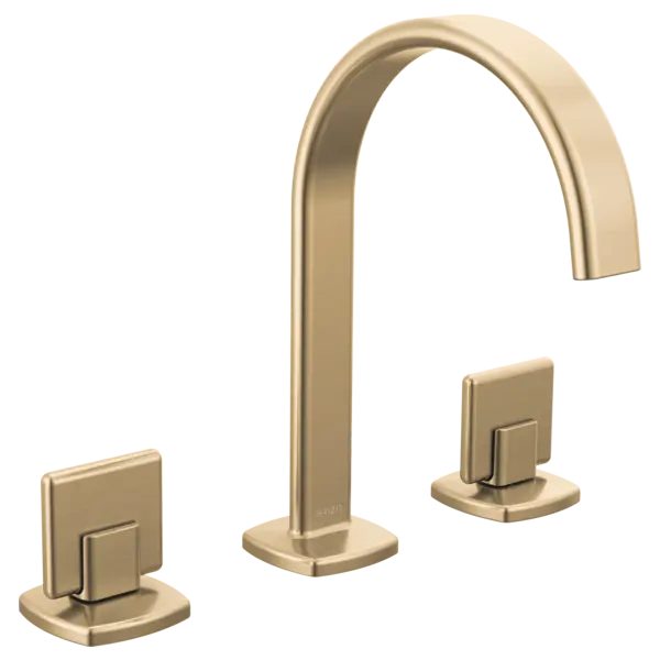Brizo Widespread Lavatory Faucet with Arc Spout - Less Handles 65367LF-GLLHP-ECO - Plumbing Market