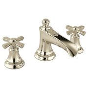 Brizo Widespread Lavatory Faucet with Channel Spout - Less Handles 1.2 GPM 65361LF-PNLHP-ECO - Plumbing Market