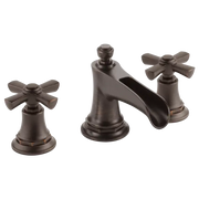 Brizo Widespread Lavatory Faucet with Channel Spout - Less Handles 1.2 GPM 65361LF-RBLHP-ECO - Plumbing Market