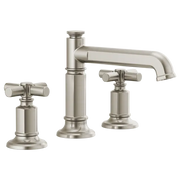 Brizo Widespread Lavatory Faucet with Column Spout - Less Handles 1.2 GPM 65377LF-NKLHP-ECO - Plumbing Market