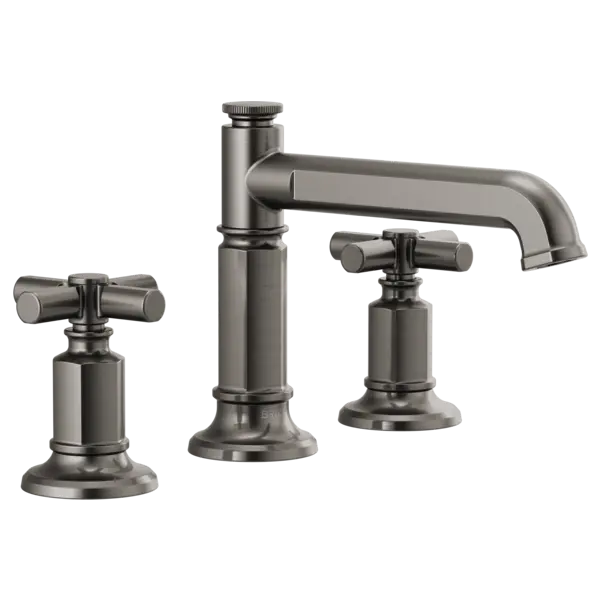Brizo Widespread Lavatory Faucet with Column Spout - Less Handles 1.2 GPM 65377LF-SLLHP-ECO - Plumbing Market