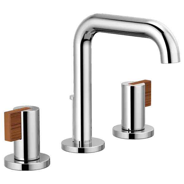Brizo Widespread Lavatory Faucet with High Spout - Less Handles 1.2 GPM 65332LF-PCLHP-ECO - Plumbing Market