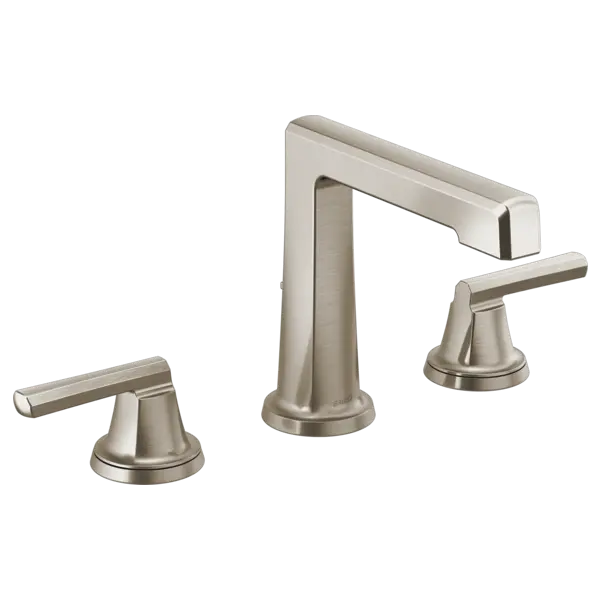 Brizo Widespread Lavatory Faucet with High Spout - Less Handles 1.2 GPM 65398LF-NKLHP-ECO - Plumbing Market