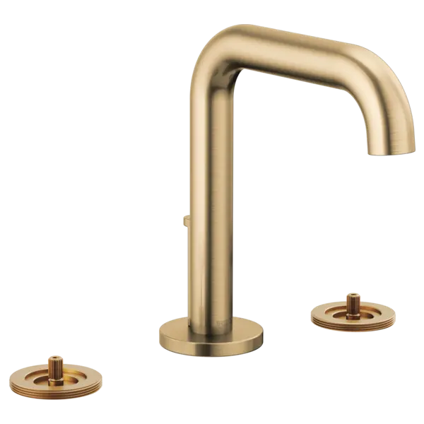 Brizo Widespread Lavatory Faucet with High Spout - Less Handles 1.5 GPM 65332LF-GLLHP - Plumbing Market