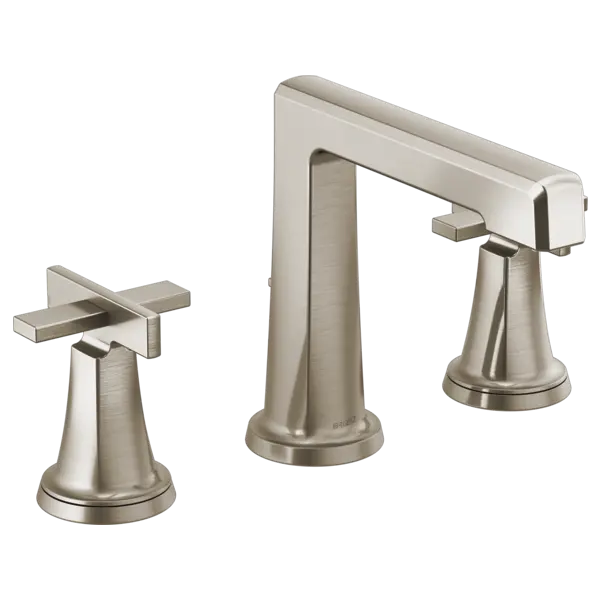 Brizo Widespread Lavatory Faucet with High Spout - Less Handles 1.5 GPM 65398LF-NKLHP - Plumbing Market