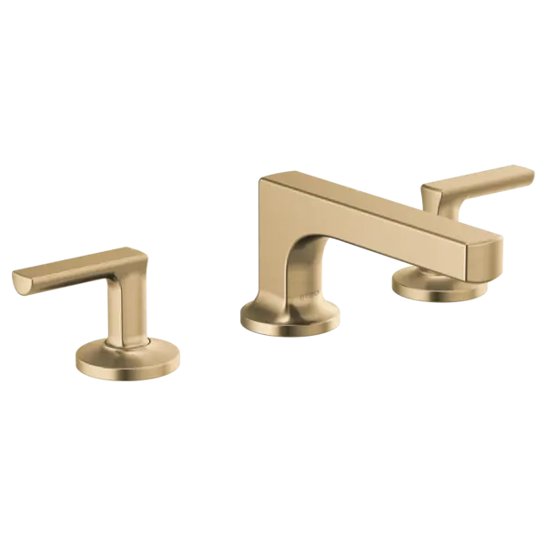 Brizo Widespread Lavatory Faucet with Low Spout - Less Handles 1.2 GPM 65308LF-GLLHP-ECO - Plumbing Market