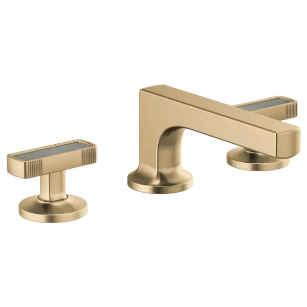 Brizo Widespread Lavatory Faucet with Low Spout - Less Handles 1.2 GPM 65308LF-GLLHP-ECO - Plumbing Market