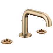 Brizo Widespread Lavatory Faucet with Low Spout - Less Handles 1.2 GPM 65334LF-GLLHP-ECO - Plumbing Market