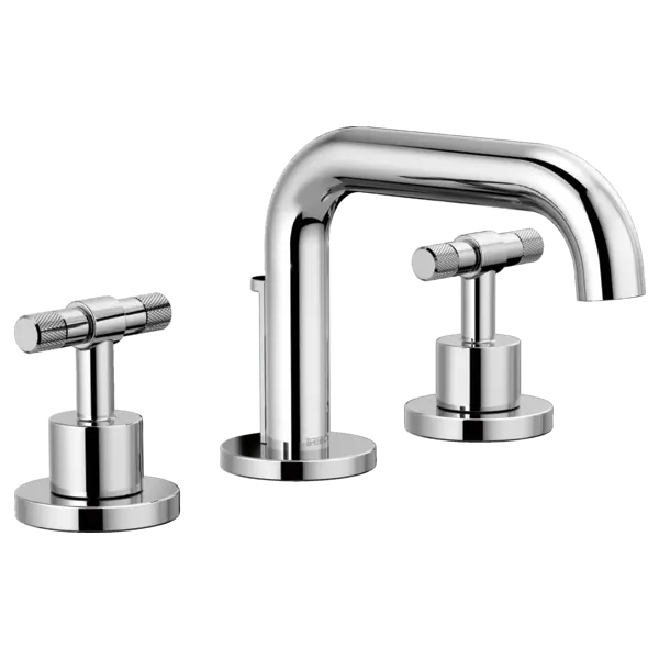 Brizo Widespread Lavatory Faucet with Low Spout - Less Handles 1.2 GPM 65334LF-PCLHP-ECO - Plumbing Market