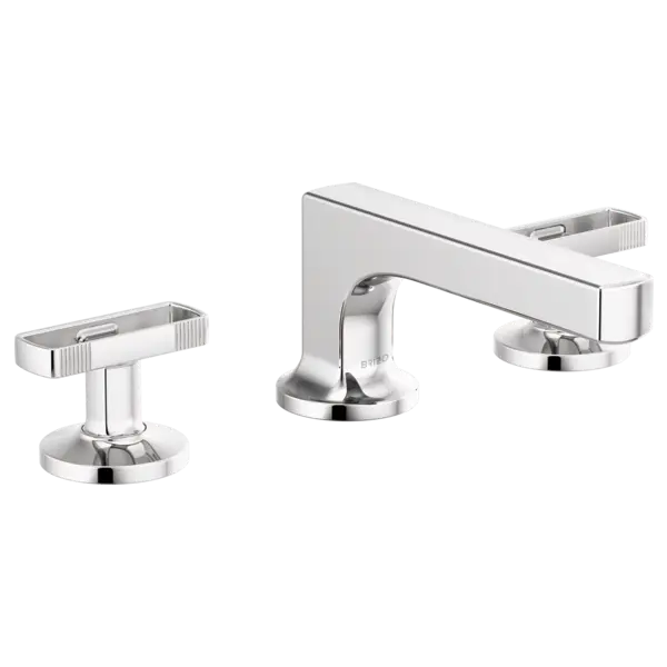 Brizo Widespread Lavatory Faucet with Low Spout - Less Handles 1.5 GPM 65308LF-PCLHP - Plumbing Market