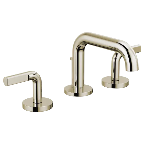 Brizo Widespread Lavatory Faucet with Low Spout - Less Handles 1.5 GPM 65334LF-PNLHP - Plumbing Market