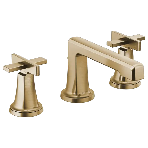 Brizo Widespread Lavatory Faucet with Low Spout - Less Handles 1.5 GPM 65397LF-GLLHP - Plumbing Market