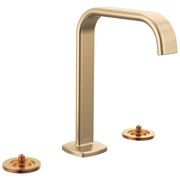 Brizo Widespread Lavatory Faucet with Square Spout - Less Handles 65368LF-GLLHP-ECO - Plumbing Market