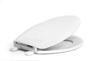 CENTOCO 1600-001 ELONGATED TOP MOUNT TOILET SEAT - WHITE - Plumbing Market