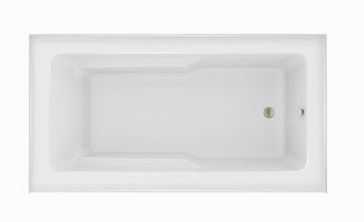 Oceania City 6030 Alcove Bathtub 60" x 30" x 18.5"