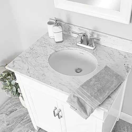CONNOR OVAL 17"X14" UNDERMOUNT SINK - 4210CFYW - Plumbing Market