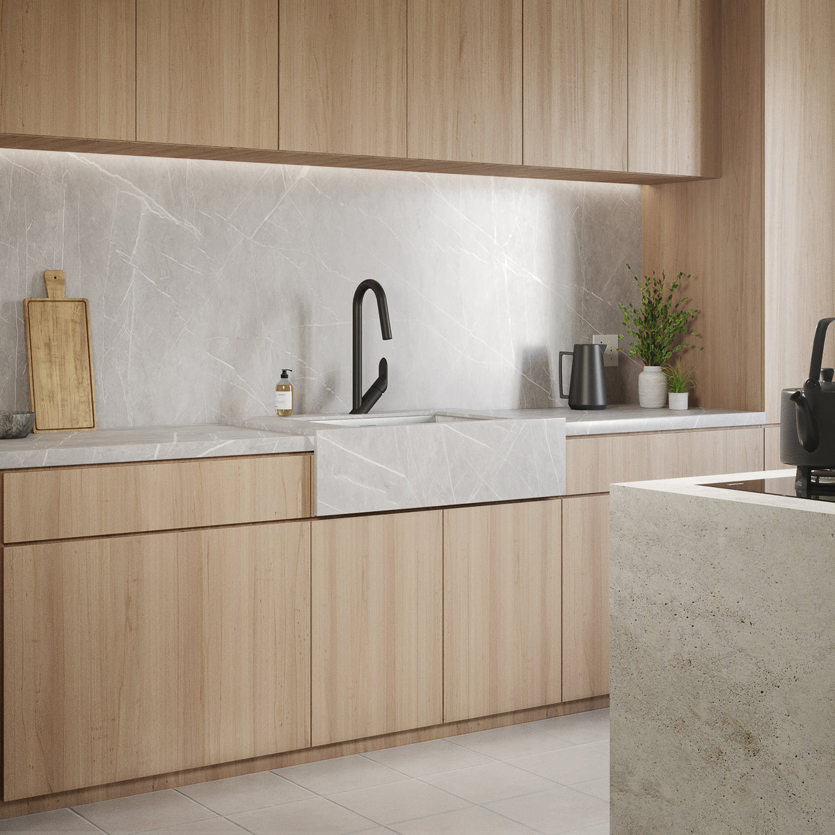 Baril ANGLE Single-Hole Kitchen Faucet with 2-function Pull-Down Spray CUI-1940-02L (Baril photo)