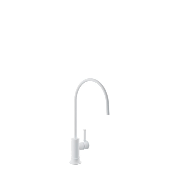 Baril VILLA Single-Hole Faucet for Water Filtration System CUI-4030-00L in White