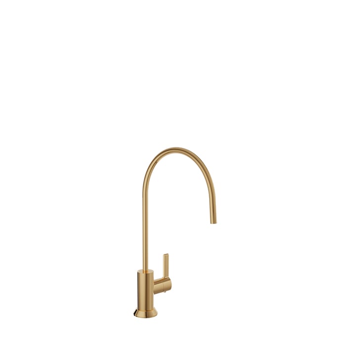 Baril ARTE Single-Hole Faucet for Water Filtration System CUI-4093-00L in Gold