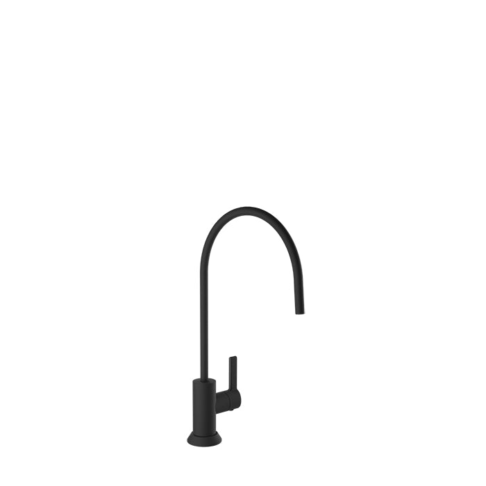 Baril ARTE Single-Hole Faucet for Water Filtration System CUI-4093-00L in Matte Black