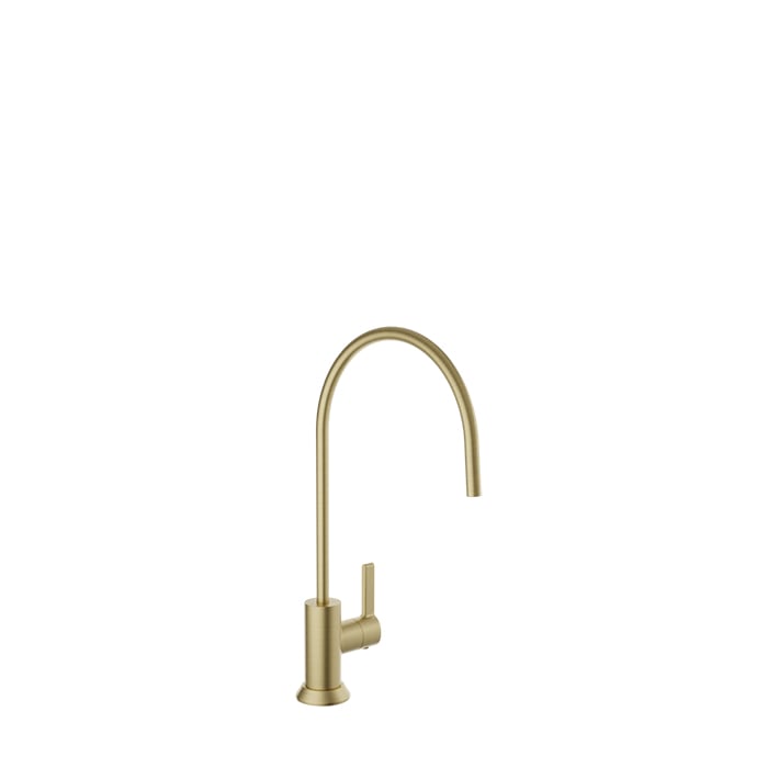 Baril ARTE Single-Hole Faucet for Water Filtration System CUI-4093-00L in Satin Brass