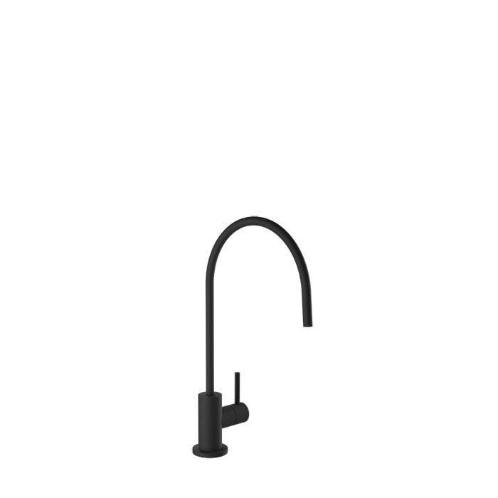 Baril UNICK Single-Hole Faucet for Water Filtration System CUI-4095-00L in Matte Black