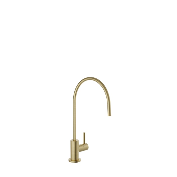 Baril UNICK Single-Hole Faucet for Water Filtration System CUI-4095-00L in Satin Brass