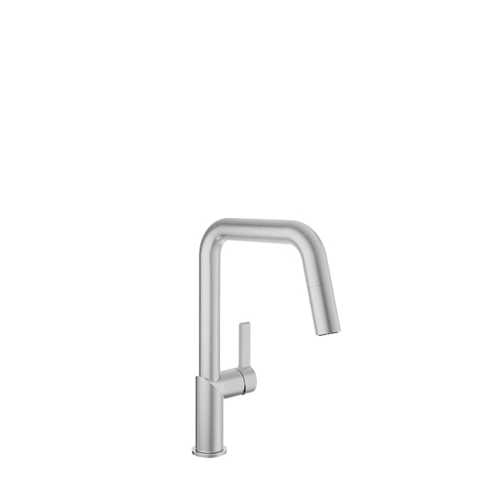 Baril VISION IV Single-Hole Kitchen Faucet with 2-function Pull-Down Spray CUI-9250-02L in Stainless Steel