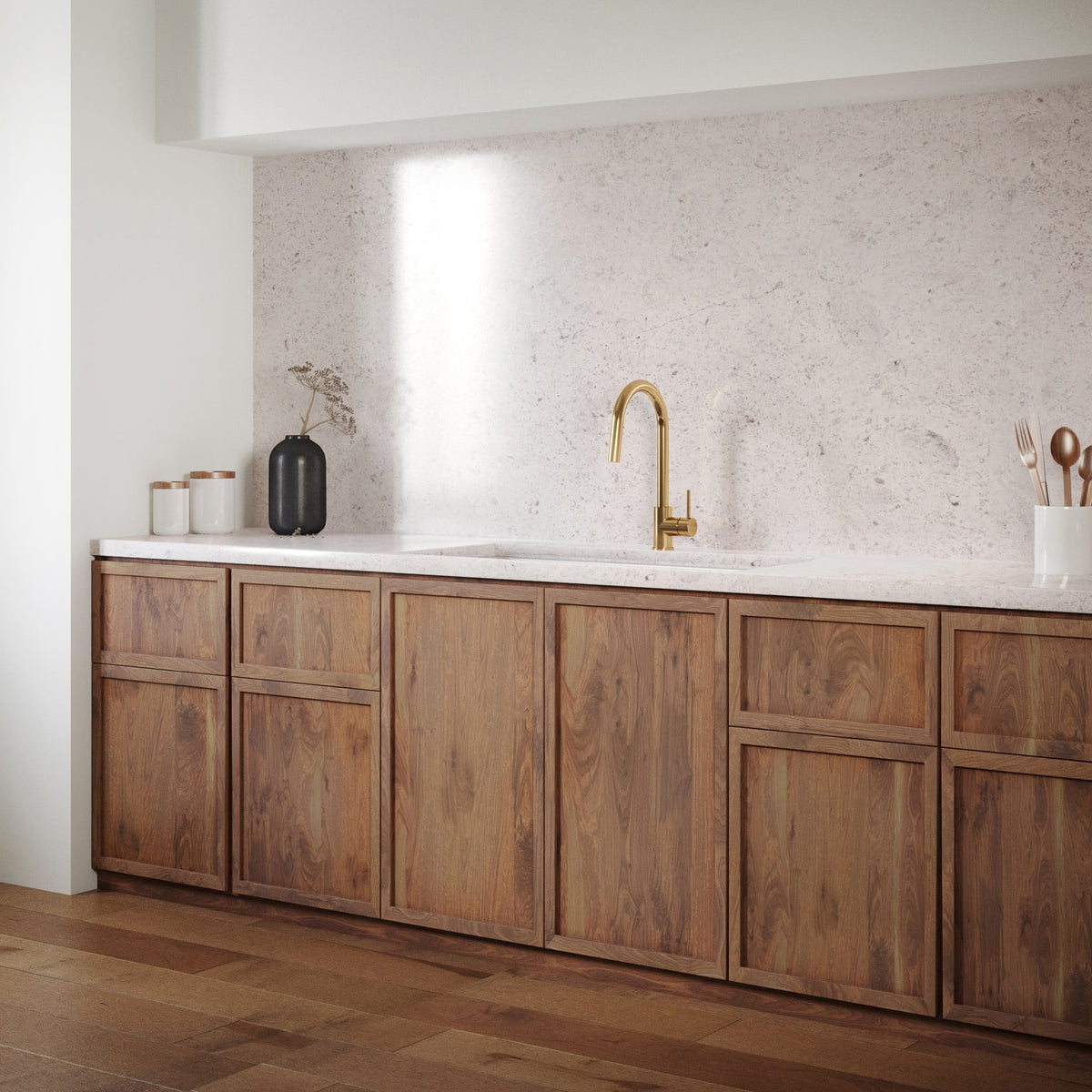 Baril UNICK Single-Hole Kitchen Faucet with Single Lever and 2-function Pull-Down Spray CUI-9540-35L (Baril photo)