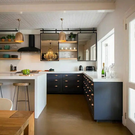 Caesarstone 5141 Frosty Carrina Ivory White Quartz with Grey Veins - Plumbing Market