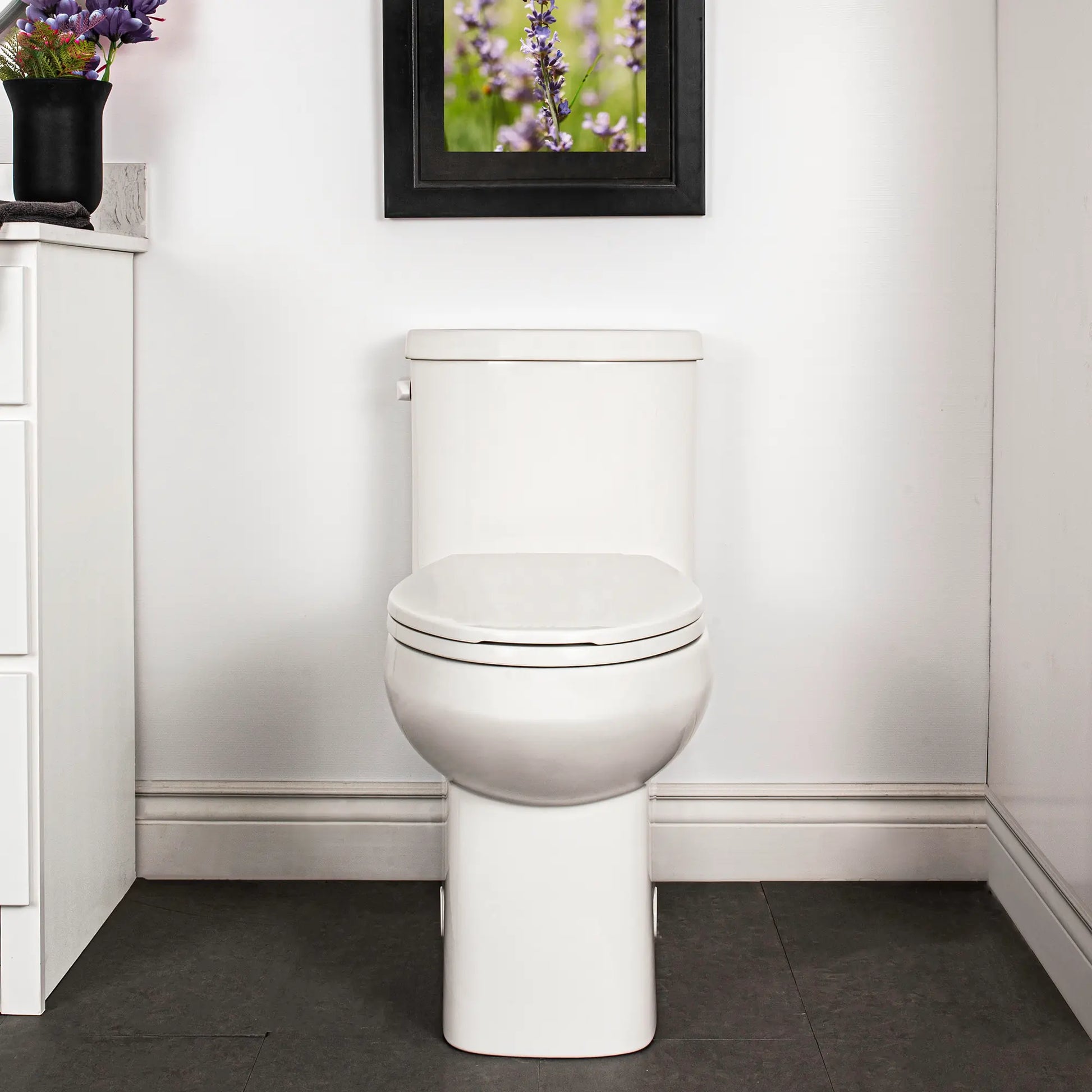 Cali One Piece 4.8l Elongated Unlined Toilet W/seat - 4710bovuw - Plumbing Market